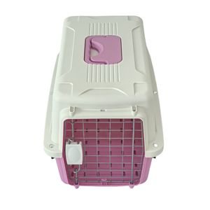 Evcil hayvan taşıyıcı çevre dostu plastik kedi köpek uçuş taşıyıcı durumda klasik tarzı büyük kapasiteli sürdürülebilir PET taşıma kutusu - Product Image 2