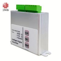 Amplificador de Celda de Carga Digital de Alto Voltaje con Pantalla, Convertidor de Señal de Sensor de Peso de 0-5V/0-10V/4-20mA