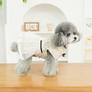 New <strong>Graceful</strong> Spring Summer <strong>Pet</strong> Clothes Dog Flower Dress - Product Image 1