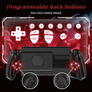 Abo2s không dây hiệu ứng Hall Joystick trò chơi điều khiển cho <span class=keywords><strong>switch</strong></span>, không có Dead Zone Auto <span class=keywords><strong>Turbo</strong></span> động cơ kép rung tuổi thọ pin dài - Product Image 6