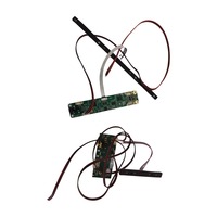 Module de microphone directionnel Shiningintl avec réduction de bruit IA, annulation d'écho, gain automatique et prise de son directionnelle analogique et numérique