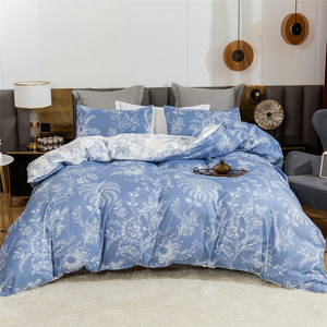 Ensemble de housse de <span class=keywords><strong>couette</strong></span> Queen, 3 pièces, housse de <span class=keywords><strong>couette</strong></span> en microfibre de luxe avec fermeture éclair - Product Image 1