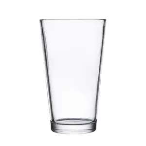 Commercio all'ingrosso Logo personalizzato americano 16oz 20oz bicchiere bicchiere bicchiere bicchiere di vetro cocktail da Pub Highball bicchieri da pinta birra boccale degustazione