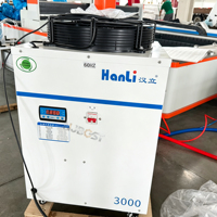 Mesin Pemotong Laser Serat CNC Presisi Tinggi NJBOST 3000W Bersertifikasi CE untuk Pemotongan Logam Baja