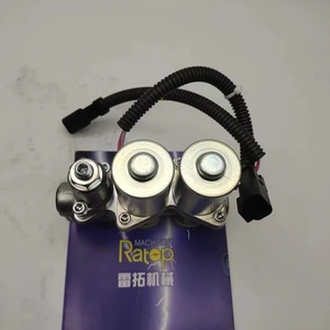 วาล์วโซลินอยด์โรตารี่สำหรับรถขุด PC50 PC55 PC56 รุ่น 22F-60-31600 22F-60-21201 - Product Image 2