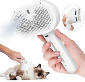 แปรงกรูมมิ่งสำหรับแมวและสุนัข Uhomepet ทำจากสแตนเลสและพลาสติก ช่วยขจัดขนลอยและไฟฟ้าสถิต ดีไซน์เรียบหรู - Product Image 1