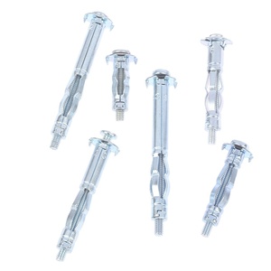 10 pièces M4 acier mur creux métal ancre Kit plaque de plâtre cloison sèche cavité bouchon cheville plafond <span class=keywords><strong>expansion</strong></span> <span class=keywords><strong>vis</strong></span> pour panneau de gypse - Product Image 4