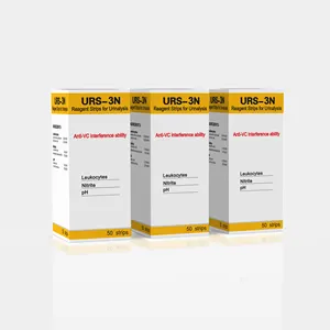 Kit di test di fabbricazione UTI per uso medico urina leucociti ph nitrito astina 3 parametri strisce reattive per urine