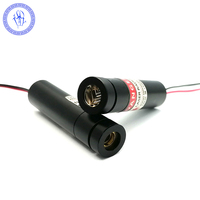 Module Laser à ligne droite rouge pour le positionnement, 4 pièces, 3-5v 5mw 650nm