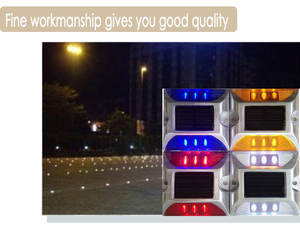 ไฟติดถนน LED สะท้อนแสงพลังงานแสงอาทิตย์แรงดันสูงกันน้ำ IP68ทางหลวง2025 - Product Image 2