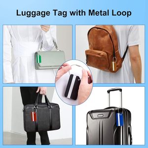 Etiquetas de Equipaje de Metal Personalizadas al por Mayor con Diseños Personalizados, Etiquetas con Nombre para Viajes, Accesorios Antipérdida - Product Image 3