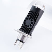 Mini Y1 MT Ampoule H4 LED Plug and Play H4 Projecteur Lentille Voiture Moto LED Phare Ampoule avec Ventilateur
