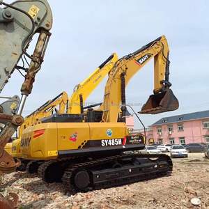 Excavatrice d'occasion SANY 485H Modèle 2023, 48 tonnes, engin de terrassement, puissance 300 kW, capacité de godet 2,23 m, pour inspection vidéo - Product Image 4