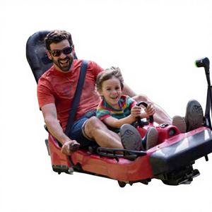 Popular Montaña Rusa de Doble Vía LINO, de Fibra de Vidrio y Acero, Atracción de Diversión al Aire Libre para Montañas, en Venta - Product Image 1