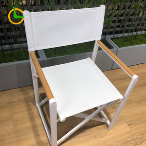 Chaises de jardin contemporaines imperméables et résistantes au soleil pour patio, pique-nique, camping, pêche, chaise pliante d'extérieur pour événements - Product Image 2