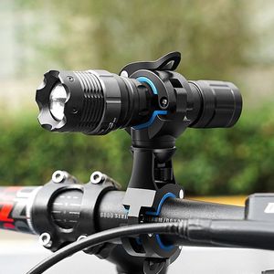 <b>Bicycle</b> Front <b>Light</b> Led Aluminum Alloy Rechargeable Battery 4 Modes Waterproof IpX4 Cycling Accessory Mount - Product Image 1