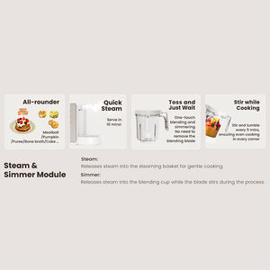 Electric Baby Multifunctional <strong>Food</strong> Maker Integrated Automatic Cooking Grinding <strong>Steaming</strong> <strong>Stirring</strong> For Blender <strong>Food</strong> <strong>Processor</strong> - Product Image 5