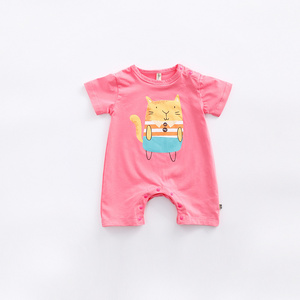 Vêtements pour bébés filles printemps 2017, vêtements tendance, 100% coton, combinaisons personnalisées pour nouveau-nés - Product Image 5