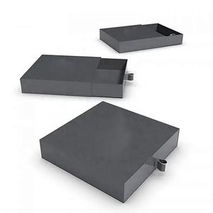 Whosale Custom Logo Grey Board Rigid Paper Jewelry Packaging Boxes Paper Cardboard Drawer Gift Cosmetic Retail Drawer <b>Box</b> - Product Image 2