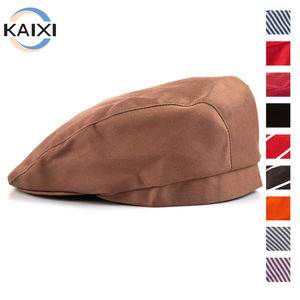 Chapeau de chef d'hôtel LOGO Chapeau en tissu Café Restaurant Restaurant Serveur Langue de canard Béret de travail Casquette avant Hommes et femmes - Product Image 1