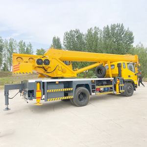 יעילות גבוהה הידראולי רכב טלסקופי בום מנוף 12t fonto משאית מנוע הילוכים הילוכים 31 מטר גובה 95 קילומטר/שעה - Product Image 6