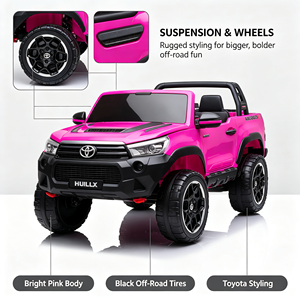WDDK-HL850 Auto Eléctrico de Plástico con Batería, 2 Asientos y Suspensión en las Ruedas, Regalo Unisex para Niños de 2 a 8 Años - Product Image 2