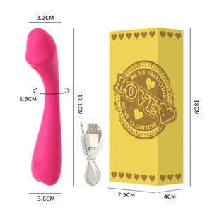 Vibratore Punto G in Silicone Liquido Morbido e Liscio Multifunzionale con 10 Frequenze di Vibrazione Massaggiatore per Stimolazione Clitoridea - Product Image 1