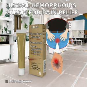 Ungüento para <span class=keywords><strong>Hemorroides</strong></span>, Internas y Externas, Fisura Anal, Crema Herbal para Aliviar el Dolor y la Inflamación - Product Image 2