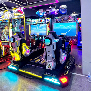 Máquina de Juego Arcade Comercial de Simulación de Tiro Somatosensorial de Metal, Operada con Monedas, con Soporte en Inglés para Centros Comerciales - Product Image 1
