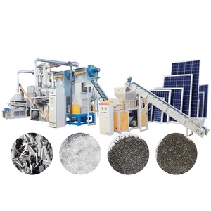 Solar Sunflower Photovoltaik-Stromer zeugung system Solarmodule Recycling anlage Silizium-Metall-Recycling-Maschine