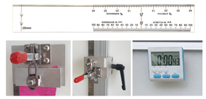 FYI YG026A Probador de estiramiento de tela ASTM | Máquina de prueba elástica textil de grado de laboratorio - Product Image 4