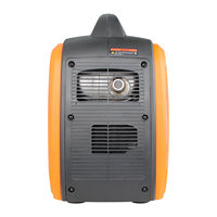 Générateur Inverter Portable 2500W 2kVA 2.5kW Essence 4 Temps 50/60Hz Démarrage par Lanceur Mini Double Carburant Optionnel 150CC Autonomie 5.7h