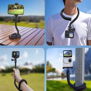 Kolayca viraj kamera aksesuarları Insta360 GoPro için ayarlanabilir braket hafif mobil telefon tutucular taşınabilir esnek montaj - Product Image 6