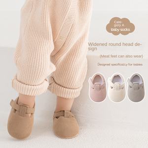 वसंत शरद ऋतु की शिशु महिला नवजात मंजिल/पूर्व-चरण टॉडलर नरम एकमात्र गैर-पर्ची जूते जूजियांग में बनाए गए 0-1 वर्ष - Product Image 2