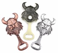 2023 cadeaux souvenirs personnalisés de haute qualité souvenir Viking nordique personnalisé ouvre-porte-clé et réfrigérateur en alliage de zinc