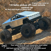 Modèle de camionnette télécommandée en alliage à l'échelle 1/8, véhicule tout-terrain RC pour enfant, jouet télécommandé