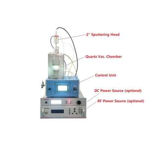 Machine compacte de revêtement par pulvérisation cathodique à magnétron de 2 "avec source d'alimentation CC ou RF sélectionnable pour boîte à gants-<span class=keywords><strong>VTC</strong></span>-STX-XX - Product Image 2