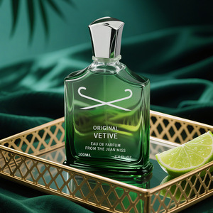 Colonia de Fragancia Masculina de Larga Duración de Marca Privada, Aroma de Vetiver de Lujo, Perfume para <span class=keywords><strong>Hombre</strong></span>, Spray <span class=keywords><strong>EDP</strong></span> al por Mayor de 100 ml - Product Image 1