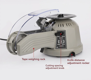 Máquina de cinta giratoria, cortador automático de cinta, máquina de embalaje, máquina cortadora automática de cinta, 110V/220V - Product Image 4