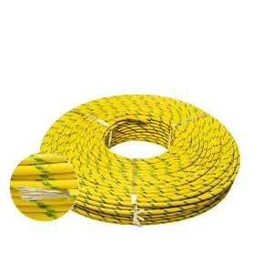 TRIUMPH CABLE USINE VENTE silicone 3320 fil fibre de verre tresse matériel 300V haute tension 150 température câble