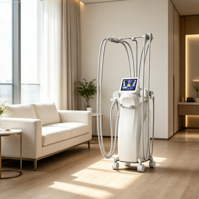RF Vacuum Body Contouring Facial Massager Non-invasive Body Shaping Butt Lift Weight Loss Slimming Skin Tightening Salon Machine