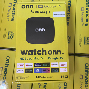 Onn แท่งทีวีไฟ16GB 256GB 4K <span class=keywords><strong>HDR</strong></span> HD พร้อมรีโมทเสียงฟรี5G BT DDR4 ATV Quad Core Android 15 OS ช่องแถมกล่องรับสัญญาณฟรี - Product Image 2