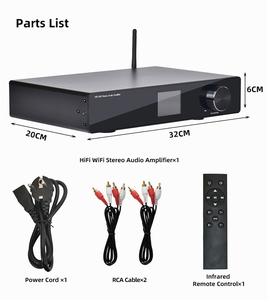 Amplificador de Subwoofer para Audio en Casa, WiFi 2.4G y 5G, BT5.4, HDMI, USB, Reproducción Multi-habitación, Sistema Inteligente Estéreo, Reproducción Multi-room, Audio de Alta Potencia - Product Image 6