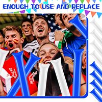 Bâtons de cheering personnalisés en gros, bâtons de cheering gonflables en PE écologiques pour événements sportifs et rassemblements politiques
