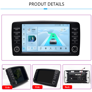 9 inch Car Player Stereo cho Mercedes Benz r-class w251 R450 R350 <span class=keywords><strong>Android</strong></span> 15 tự động không dây Carplay GPS DSP stereo 2DIN đơn vị đứng đầu - Product Image 2