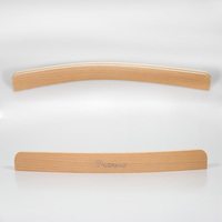 PUZFANZ Ensemble de 2 supports de cartes à jouer incurvés en bois