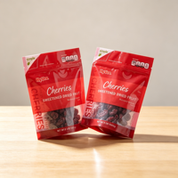Groothandel op maat gemaakte plastic zakken, staande pouches, diepvries, op maat gemaakte hersluitbare fruit- en voedselverpakkingen, laminaat plastic zakken