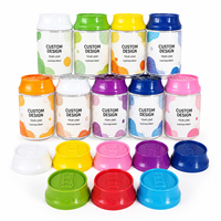 Bocaux en plastique personnalisés avec couvercles, en PET de qualité alimentaire, légers, couleur personnalisée, contenants de stockage pour bonbons, emballage réutilisable anti-odeur