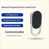 Serrure intelligente électrique biométrique d'empreinte digitale d'alliage de zinc de sécurité de meubles avec la poignée