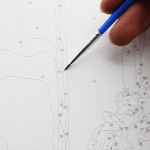 Kit de <span class=keywords><strong>peinture</strong></span> par numéros en gros, outil de bricolage, <span class=keywords><strong>pinceau</strong></span>, stylo en nylon doux, ensemble de 3 pièces, accessoire de <span class=keywords><strong>peinture</strong></span> à l'huile numérique, stylo - Product Image 4